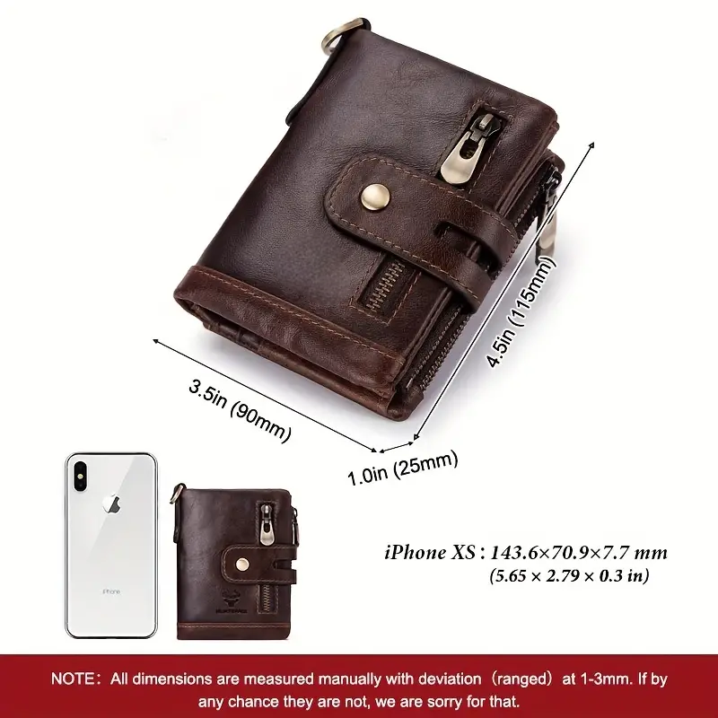 Men's Coin Hasp Male Vintage Pocket Wallet