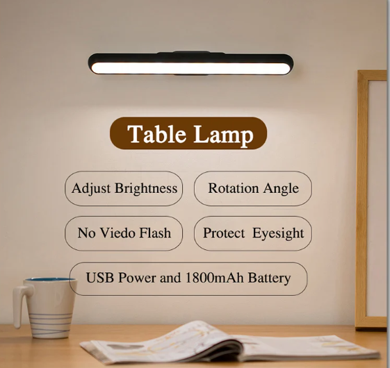 Magnetic Rechargeable Long Battery Life Touch Lamp