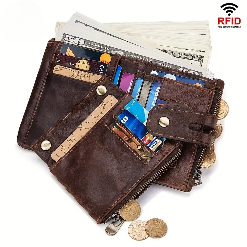 Men's Coin Hasp Male Vintage Pocket Wallet