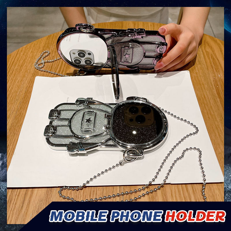 Astronaut Holder Chain Phone Case for Iphone 14 Series