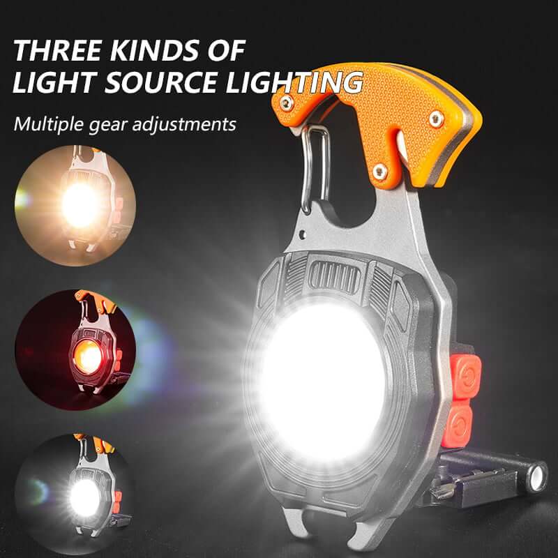 Multifunction Keychain Flashlight